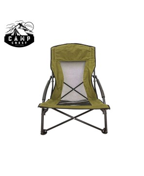 Low Camp Chair for Relaxation - Comfortable, Portable, and Durable