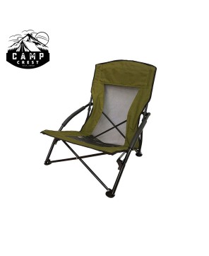 Low Camp Chair for Relaxation - Comfortable, Portable, and Durable