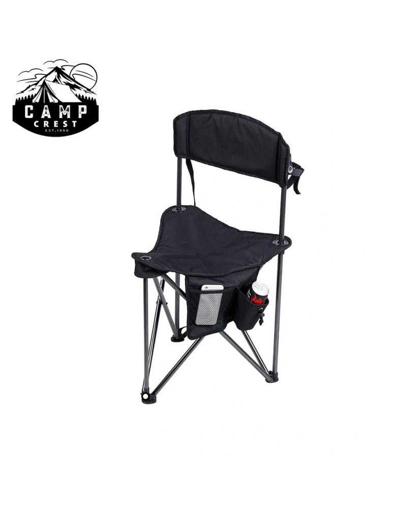 Lightweight Portable Tripod Camp Chair - Comfortable & Easy Setup