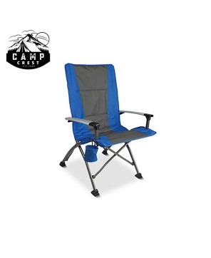 Portable High Back Seat Camping Chair - Comfortable & Durable