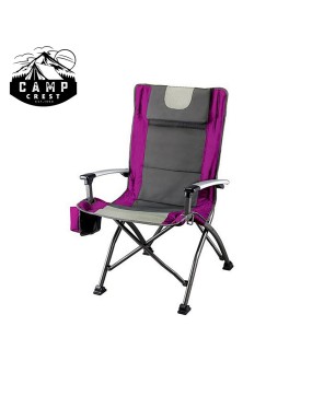 Portable High Back Seat Camping Chair - Comfortable & Durable