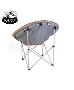 Round Padded Camping Chair - Comfortable & Durable