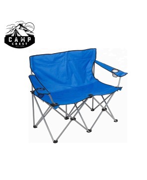 Double Seat Folding Camping Chair - Portable & Comfortable