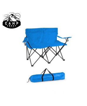 Double Seat Folding Camping Chair - Portable & Comfortable