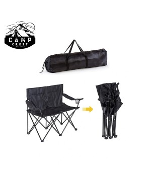 Double Seat Folding Camping Chair - Portable & Comfortable