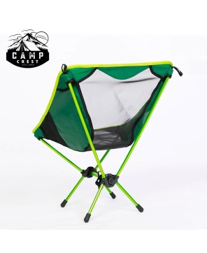 Breathable Nylon Mesh Camp Chair - Lightweight & Durable