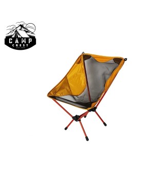 Breathable Nylon Mesh Camp Chair - Lightweight & Durable