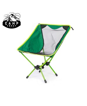 Breathable Nylon Mesh Camp Chair - Lightweight & Durable