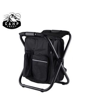 Folding Stool Insulated Cooler Bag - Portable Outdoor Chair