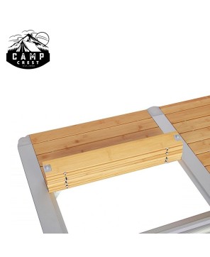 Roll Up Slatted Camping Table - Lightweight Outdoor Dining Table