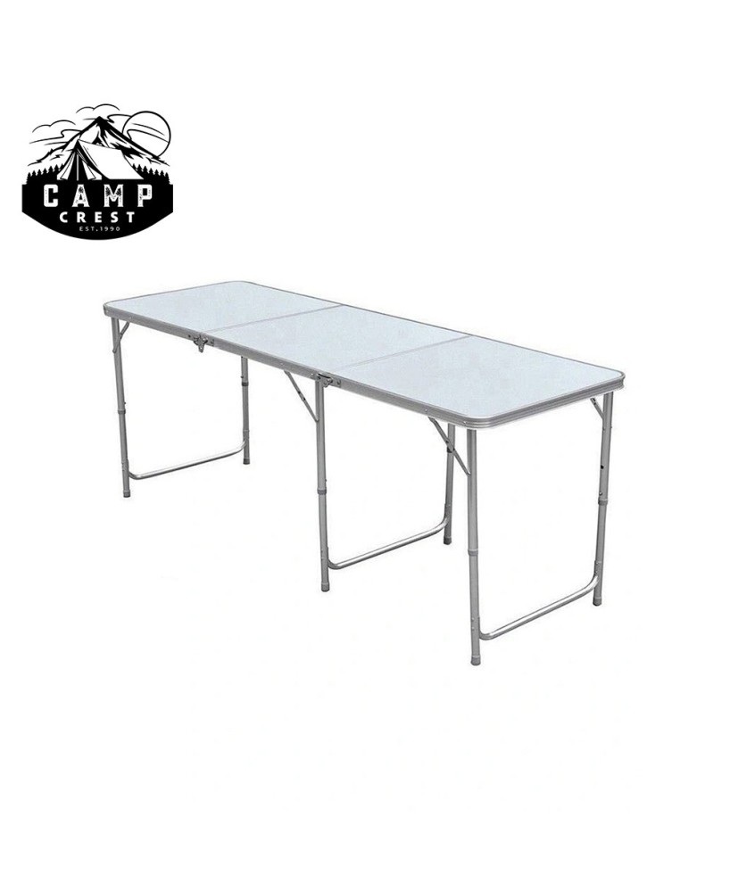 Aluminum Folding Camp Table 6 Foot - Portable Outdoor Dining Table