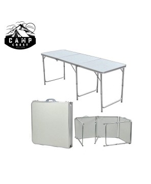 Aluminum Folding Camp Table 6 Foot - Portable Outdoor Dining Table