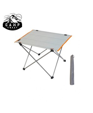 Compact Roll Up Table with Pocket - Portable Camping Table