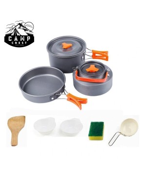 Lightweight Aluminum Camping Pots and Pans Set – Durable & Portable