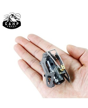 Portable Camping Gas Stove - Titanium Alloy, Lightweight