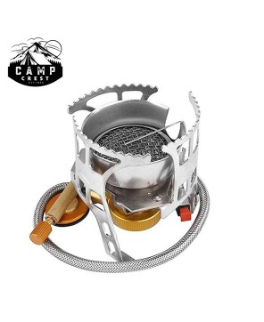 Stainless Steel Camping Gas Cooker Stove - Durable & Lightweight