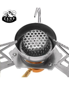 Windproof Camping Stove Gas Cooker - Durable Outdoor Cooking Gear