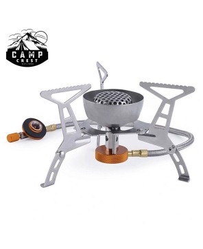 Windproof Camping Stove Gas Cooker - Durable Outdoor Cooking Gear