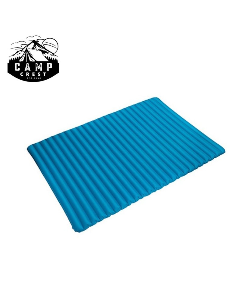 Double Striped Inflatable Camping Pad - Durable & Comfortable