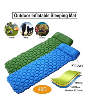 Rhombic Inflatable Camping Pad - Lightweight & Durable