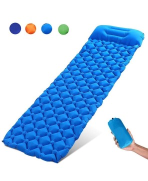 Rhombic Inflatable Camping Pad - Lightweight & Durable