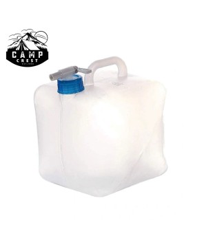 Portable 15L Collapsible Water Container for Camping & Emergencies