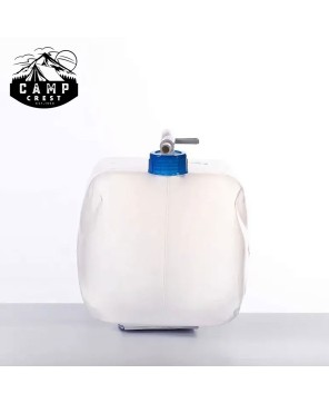 Portable 15L Collapsible Water Container for Camping & Emergencies