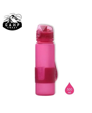 Silicone Collapsible Water Bottle - Lightweight & Leakproof