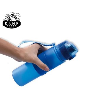 Silicone Collapsible Water Bottle - Lightweight & Leakproof