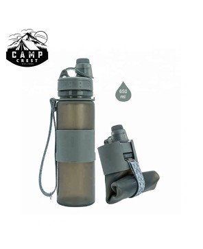 Silicone Collapsible Water Bottle - Lightweight & Leakproof