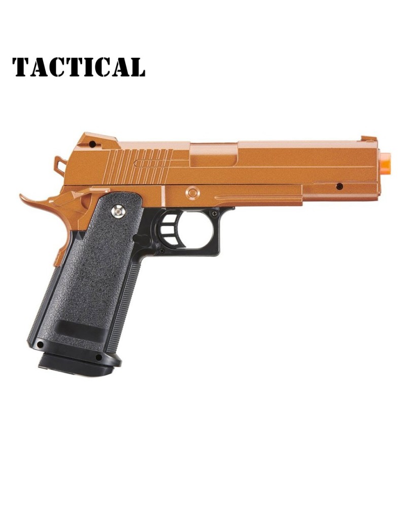 2011 Metal Alloy Spring Airsoft Gold Pistol | Premium Quality