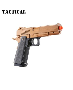 2011 Metal Alloy Spring Airsoft Gold Pistol | Premium Quality