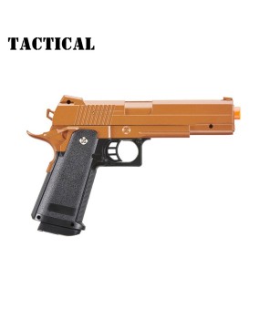 Metal Alloy Spring Airsoft Gold Pistol | Realistic Design & Durable