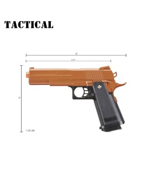 Metal Alloy Spring Airsoft Gold Pistol | Realistic Design & Durable