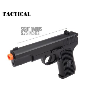 TT-33 Full Metal Spring Airsoft Pistol | Realistic Russian Replica