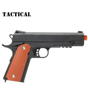 1911 Tac Airsoft Pistol | Metal Alloy, Spring Powered