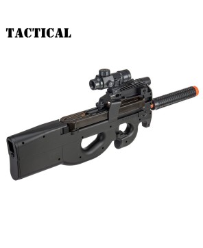 WellFire D90H Electric Airsoft SMG with Target