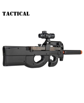 WellFire D90H Electric Airsoft SMG with Target