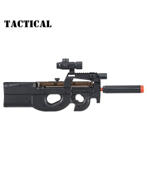 WellFire D90H Electric Airsoft SMG with Target