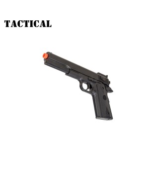 M4 Spring Airsoft Rifle and M1911 Pistol Combo - Tactical Black