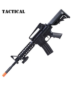 Spring Airsoft Rifle with Laser Sight - Lightweight ABS