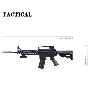 Spring Airsoft Rifle with Laser Sight - Lightweight ABS