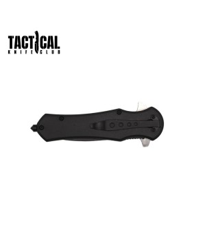 Tactical Marijuana Pot Leaf Pocket Knife - Spring Assisted