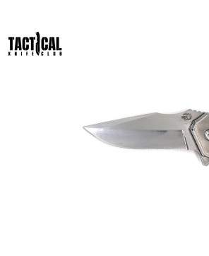 Tactical Rescue Pocket Knife - 4.5" Closed with Glass Breaker & Cutter