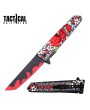 9" Tanto Blade Anime Katana Pocket Knife - Spring Assisted