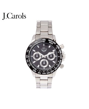 Stylish Metal Mens Watch with Sapphire Glass