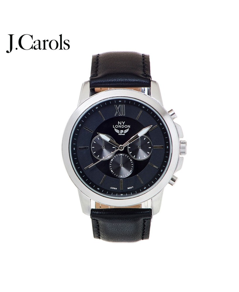 Retro Mens Leather Strap Watch