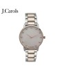 Affordable men's leather strap casual watch