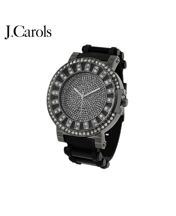 Men's Fancy Dial Watch - Stylish and Durable Rubber Band