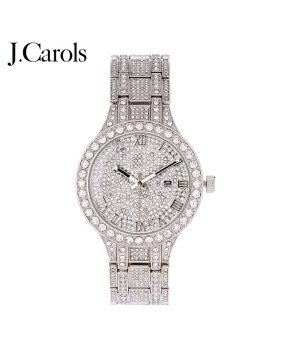 Fashionable Rhinestone Digital Watch for Women - Casual Wristwatch